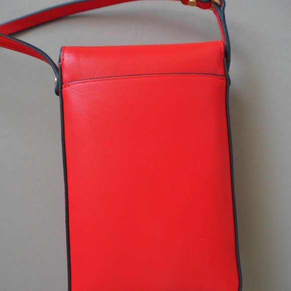 Tory Burch Miller Phone Crossbody Bright Samba - Picture 5 of 8